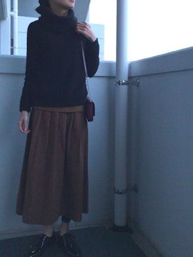 anna.さん(レディース・161cm)の冬コーディネート