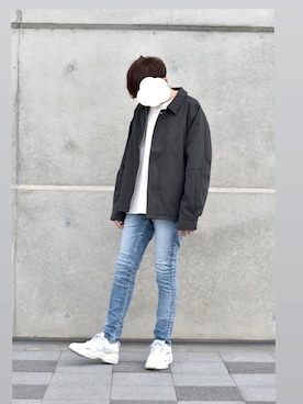 「GOSTAR DE FUGA（ゴスタール ジフーガ）のアイテム（パンツ）」を使った、がしさん（メンズ・168cm）の秋コーディネート
