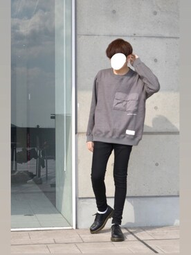 「GOSTAR DE FUGA（ゴスタール ジフーガ）のアイテム（パンツ）」を使った、がしさん（メンズ・168cm）の秋コーディネート