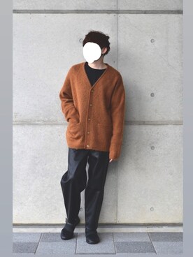 「GOSTAR DE FUGA（ゴスタール ジフーガ）のアイテム」を使った、がしさん（メンズ・168cm）の冬コーディネート