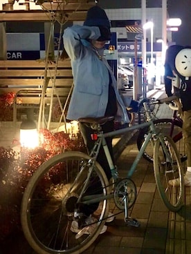 「BRUNO（ブルーノ）のアイテム」を使った、村瀬さん（レディース・156cm）の春コーディネート