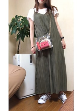 「Paul Smith（ポールスミス）のアイテム（財布/小物）」を使った、ぽりみさん（レディース・156cm）の秋コーディネート