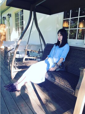 「アイテム（スリッポン、その他）」を使った、Monica!!さん（レディース・165cm）の秋コーディネート