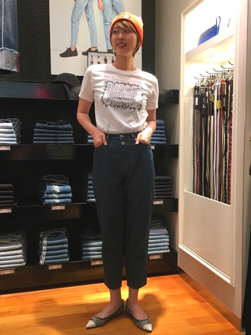 Diesel 松坂屋名古屋店 Ladies サラさんのデニムパンツを使ったコーディネート Zozotown
