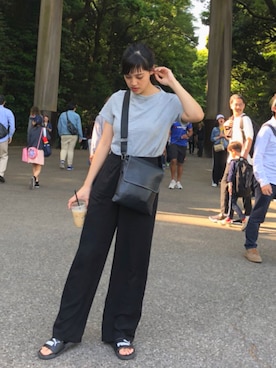 成田梨沙さん(レディース・167cm)の春コーディネート