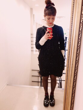 b_nystさん（レディース・163cm）の冬コーディネート