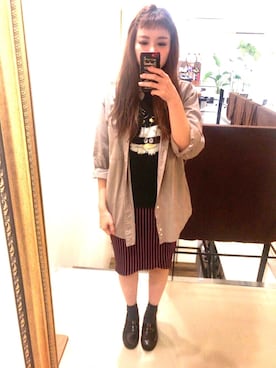 b_nystさん（レディース・163cm）の秋コーディネート