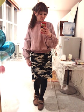 「used mix」｜「アイテム（その他トップス）」を使った、b_nystさん（レディース・163cm）の春コーディネート