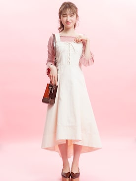 「WILLSELECTION（ウィルセレクション）のアイテム（バッグ）」を使った、WILLSELECTIONさん（レディース・160cm）の春コーディネート