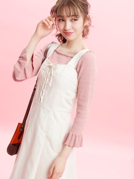 「WILLSELECTION（ウィルセレクション）のアイテム（バッグ）」を使った、WILLSELECTIONさん（レディース・160cm）の春コーディネート