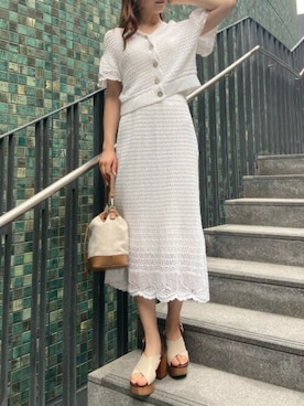 「WILLSELECTION（ウィルセレクション）のアイテム（バッグ）」を使った、WILLSELECTIONさん（レディース・162cm）の春コーディネート