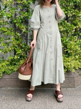 「WILLSELECTION（ウィルセレクション）のアイテム（バッグ）」を使った、WILLSELECTIONさん（レディース・156cm）の春コーディネート