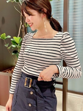 「willselection」｜「アイテム（アクセサリー）」を使った、WILLSELECTIONさん（レディース・158cm）の春コーディネート