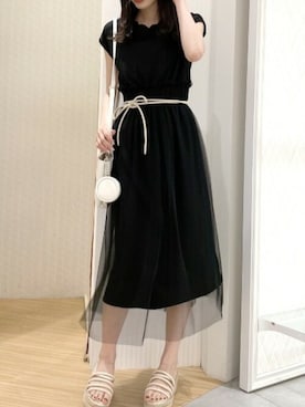 ミモレ丈ワンピース の人気ファッションコーディネート Wear