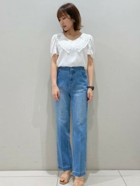 「WILLSELECTION（ウィルセレクション）のアイテム（パンツ）」を使った、WILLSELECTIONさん（レディース・161cm）の夏コーディネート