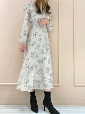 「willselection」｜「アイテム（ワンピース/ドレス）」を使った、WILLSELECTIONさん（レディース・160cm）の秋コーディネート