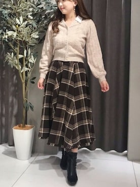 「willselection」｜WILLSELECTIONさん（レディース・155cm）の冬コーディネート