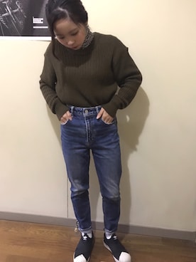 ひとみさん(レディース・146cm)の冬コーディネート