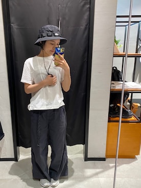 「hot」｜MJ🇹🇼さん（レディース・157cm）の夏コーディネート