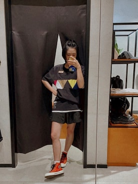 「shortpants」｜MJ🇹🇼さん（レディース・157cm）の夏コーディネート