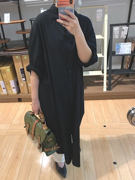 「アイテム（その他小物）」を使った、くらさん（レディース・153cm）の秋コーディネート