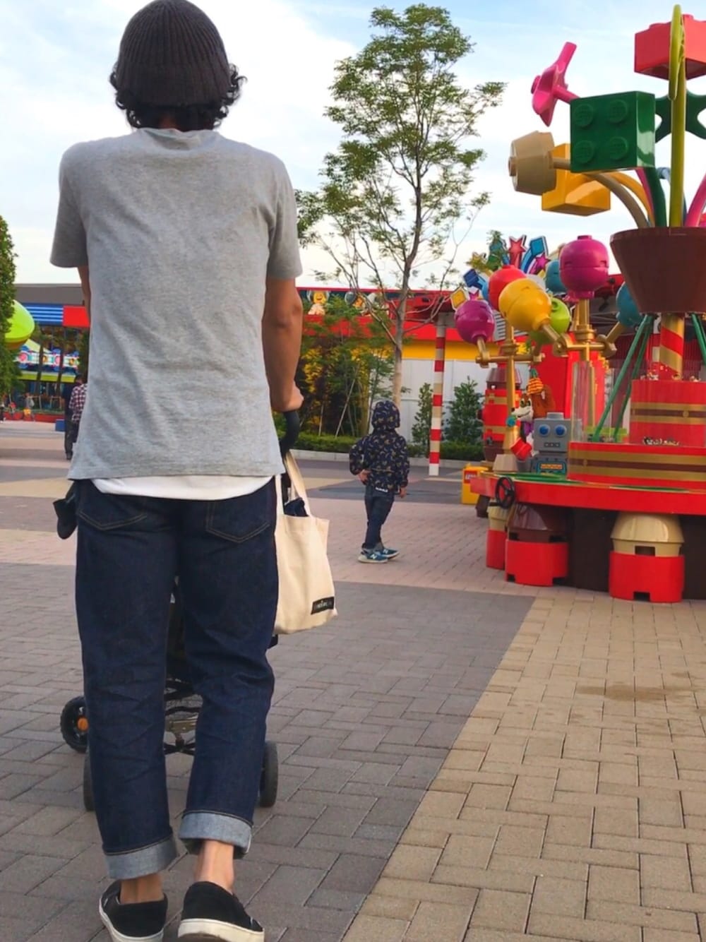 「シンプル、低身長」｜「RACALのRACAL/Lowgauge Knit CAP（ニットキャップ/ビーニー、グレー系）」を使った、TAKABOHzさん（メンズ・165cm）の春コーディネートの1枚目の写真