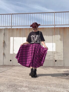 aknさん（レディース・161cm）の秋コーディネート