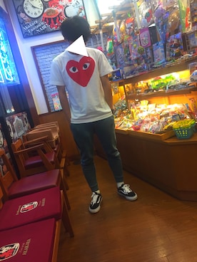「CONVERSE（コンバース）のアイテム（レッグウェア）」を使った、gentaさん（メンズ・171cm）の夏コーディネート