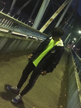 「SANTA CRUZ（サンタクルーズ）のアイテム（ジャケット/アウター）」を使った、gentaさん（メンズ・171cm）の秋コーディネート