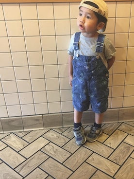 aymさん（キッズ・90cm）の夏コーディネート