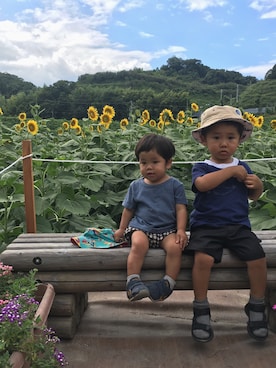 aymさん(キッズ・90cm)の夏コーディネート