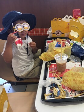 aymさん（キッズ・90cm）の夏コーディネート