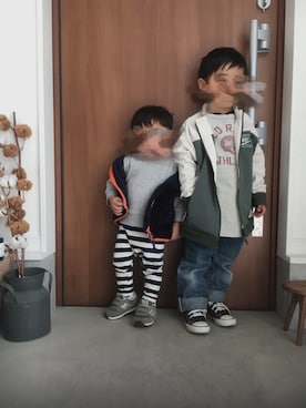 aymさん（キッズ・100cm）の春コーディネート