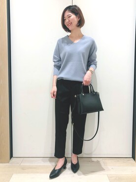 「綺麗めコーデ」｜「アイテム（その他シューズ）」を使った、kasumiさん（レディース・163cm）の秋コーディネート