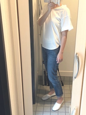 「HIPS（ヒップス）のアイテム」を使った、ミーココさん（レディース・163cm）の夏コーディネート