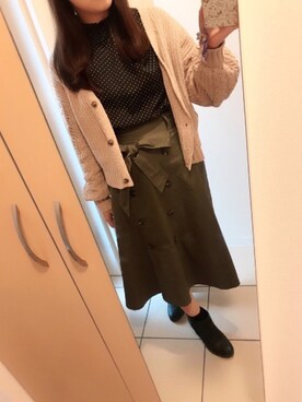 Fumさん（レディース・152cm）の秋コーディネート