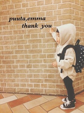 「present（プレゼント）のアイテム（その他）」を使った、RYURYUさん（キッズ・90cm）の冬コーディネート