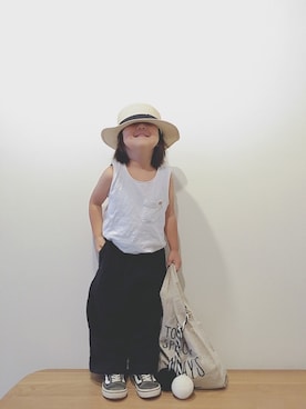 RYURYUさん（キッズ・90cm）の夏コーディネート