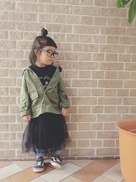 RYURYUさん(キッズ・100cm)の秋コーディネート