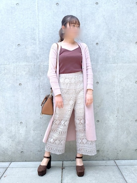 ❁𝓡𝓲𝓷𝓪❁さん（レディース・154cm）の春コーディネート