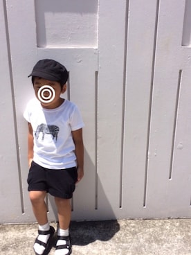 「MAKIE（マキエ）のアイテム」を使った、KITEさん（キッズ・100cm）の夏コーディネート