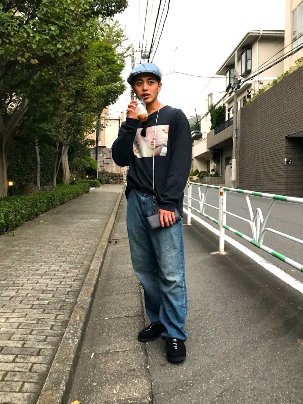 Tシャツ/カットソーを使った「KOBINAI」のメンズ人気ファッション