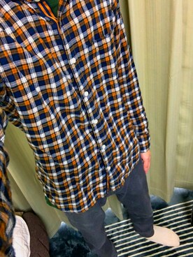 「大学」｜まるちゃんさん（メンズ・173cm）の秋コーディネート