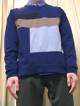 「寒い」｜「アイテム（ステンカラーコート）」を使った、まるちゃんさん（メンズ・175cm）の冬コーディネート