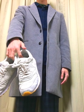 まるちゃんさん（メンズ・175cm）の冬コーディネート