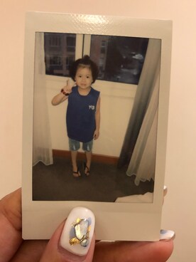 「havaianas（ハワイアナス）のアイテム（その他シューズ）」を使った、💗cooper  🔻さん（キッズ・100cm）の秋コーディネート