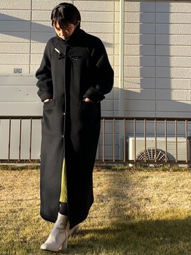 2WAY COLLAR DUFFLE COATを使った人気ファッションコーディネート - WEAR