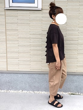 「coca（coca）（コカ）のアイテム（アクセサリー）」を使った、らいくさん（レディース・161cm）の夏コーディネート