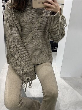 yumena suzukiさん（レディース・150cm）の冬コーディネート