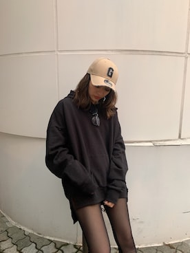 yumena suzukiさん（レディース・150cm）の冬コーディネート